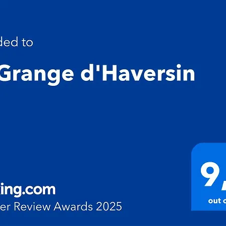 La Grange D'haversin Apartment